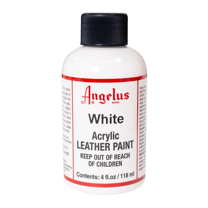 Angelus طلاء أكريليك أنجلوس 4 أونصة أبيض - Image 1